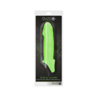Ouch! Smooth Thick Penis Sheath - Glow in the Dark, billede 2