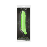 Ouch! Smooth Penis Sheath - Glow in the Dark, billede 2