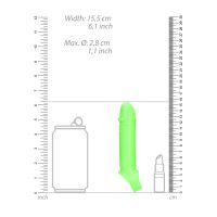 Ouch! Smooth Penis Sheath - Glow in the Dark, billede 5