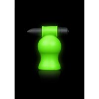 Ouch! Vibrating Head Masturbator - Glow in the Dark