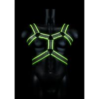 Ouch! Body Armor Harness - Glow in the Dark - S/M