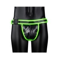 Ouch! Jockstrap med spänne - Självlysande - S/M, bild 5