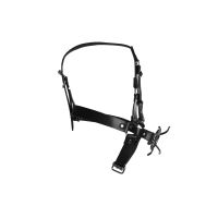 Ouch! Huvudharness med spider gag och näskrokar - Svart, bild 4