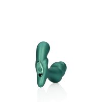 Ouch! Stacked - Prostatastimulator med vibration og fjernbetjening - Metallisk grøn, billede 7