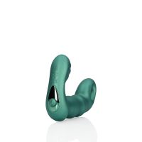Ouch! Beaded - Prostatastimulator med vibration og fjernbetjening - Metallisk grøn, billede 7