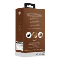 Ouch! Revehale med analplugg i metall - Brun, bilde 7