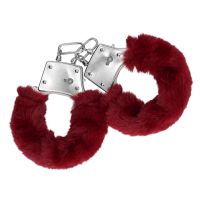 Ouch! Algemas de Metal com Pelo - Vermelho, imagem 4