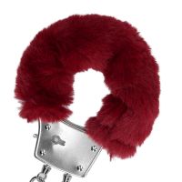Ouch! Algemas de Metal com Pelo - Vermelho, imagem 7
