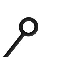 Ouch! Silicone Anal Balls - Medium - Black, immagine 6