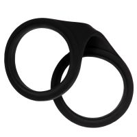 Ouch! Silicone Hand Cuffs - Sort, billede 4