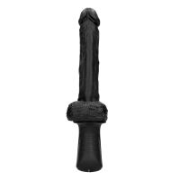Ouch! Máquina de Sexo Manual em Silicone Líquido com Vibração e Vaivém - Preto, imagem 4