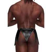 Male Power Eros - Saia Gladiador com Thong Anexado - L/XL - Preto, imagem 2