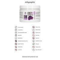 Fist It Anal Relaxer - 500 ml - Läpinäkyvä, kuva 5