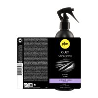 Pjur Cult Ultra Shine - Spray lustrant pour vêtements en caoutchouc et latex - 250 ml, photo 2