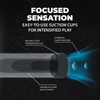 Pumped HyperPump - Rechargeable Penis Pump - Gun Metal, picture 6