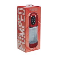 Pumped TechnoThrust - Pompa Masturbatore Automatica Impermeabile - Rosso metallizzato, immagine 5