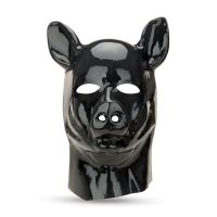 Prowler Red Grisehætte i latex - Sort