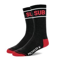 Prowler Red Sub Socks - Black/Red