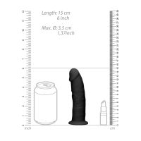 RealRock Realistyczne dildo silikonowe bez jąder - 15 cm, zdjęcie 7