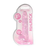 RealRock Realistic Dildo with Balls - 21 cm - Pink, picture 6