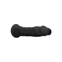 RealRock Realistinen dildo ilman kiveksiä - 25 cm - Musta, kuva 5