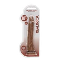 RealRock Realistisk Dildo uden Kugler - 25 cm - Tan, billede 2