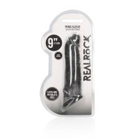 RealRock Gaine de pénis - 23 cm - Noir, photo 6