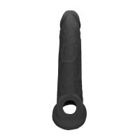 RealRock Gaine de pénis - 23 cm - Noir, photo 2