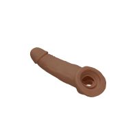 RealRock Penis Sheath - 23 cm - Brown, picture 4
