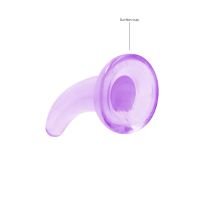 RealRock dildo imukupilla - 11,5 cm - violetti, kuva 3