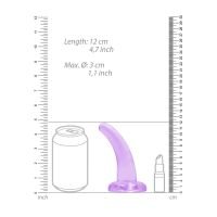 RealRock dildo imukupilla - 11,5 cm - violetti, kuva 4