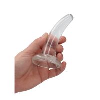RealRock Ikke-realistisk dildo med sugekopp - 11,5 cm - Klar, bilde 5