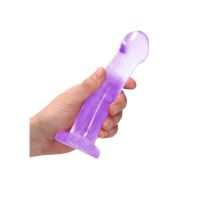 RealRock ei-realistinen dildo imukupilla - 17 cm - REA111PUR, kuva 3