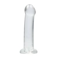 RealRock ikke-realistisk dildo med sugekopp - 17 cm - Gjennomsiktig, bilde 2