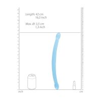 RealRock Dildo Duplo Não Realista - 42 cm - Azul, imagem 4