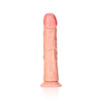 RealRock Curved Realistic Dildo with Suction Cup - 23 cm - Flesh, picture 2