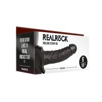 RealRock Strap-on Oco sem Testículos - 15,5 cm, imagem 2