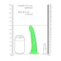 RealRock Gode réaliste fin avec ventouse - Phosphorescent - 15,5 cm - Vert, photo 7