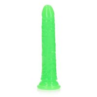 RealRock Slim realistisk dildo - Glow in the Dark - 20 cm med sugpropp, bild 3