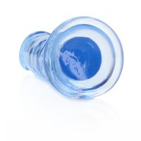 RealRock Gode réaliste droit avec ventouse - 14,5 cm - Bleu, photo 4