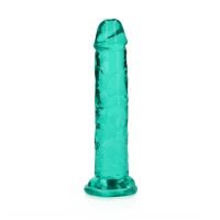 RealRock Dildo Realistico Dritto con Ventosa - 14,5 cm - Turchese, immagine 2