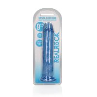 RealRock Dildo szklane proste z przyssawką - 23 cm, zdjęcie 2