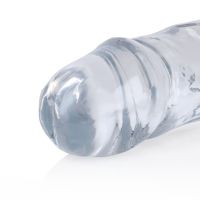 RealRock Realistisk dubbeldildo - 34 cm - Transparent, bild 2