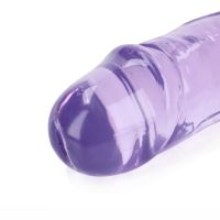 RealRock Dildo Doppio Realistico - 45 cm - Viola, immagine 2