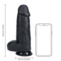 RealRock Extra Thick Straight kiveksillä 25,4 cm - Musta, kuva 7