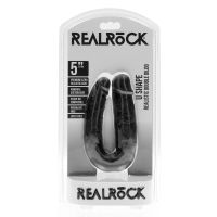 RealRock Gode Double Forme U - 12,7 cm - Noir, photo 2