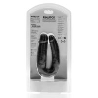 RealRock Gode Double Forme U - 12,7 cm - Noir, photo 3
