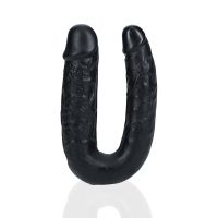 RealRock Gode Double Forme U - 12,7 cm - Noir, photo 4