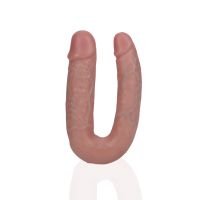 RealRock Dildo Doppio a U 12,7 cm - Color Carne, immagine 4