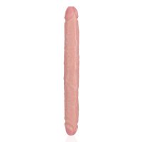 RealRock Slim Double Ended Dong - 30.5 cm - Flesh